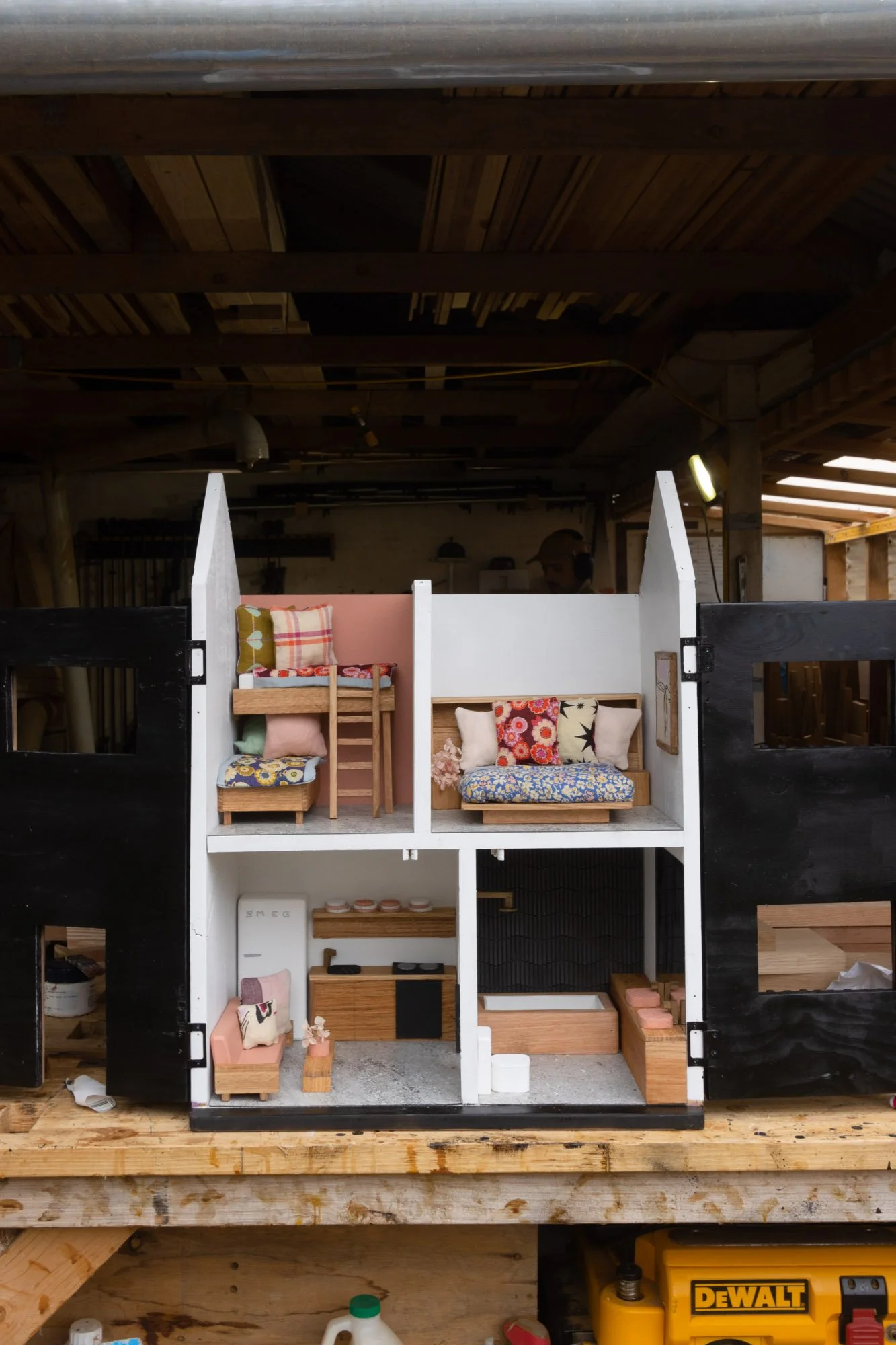 Modern Doll s House Renovation DIY Project Al Imo Custom